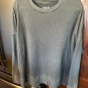 Time and Tru light green Sweatshirt